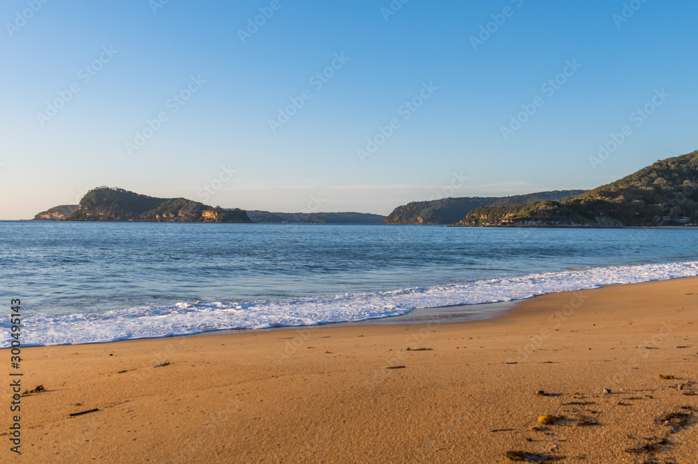 Blue Skies Early Morning Seascape Blue Skies Early Morning Seascape