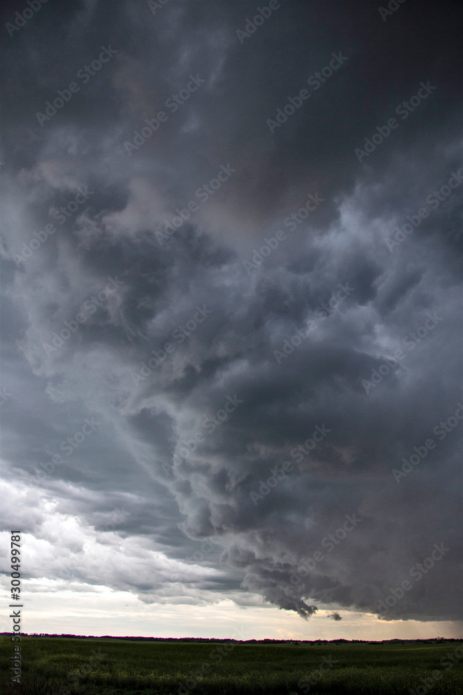 Prairie Storm Clouds Canada