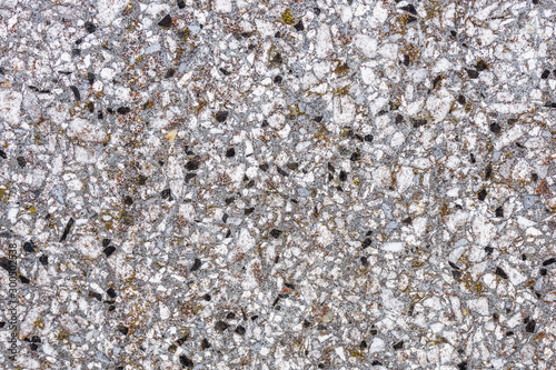 Bright dirty white gray mineral texture. Grunge geology background.