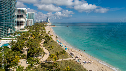 Miami Bal Harbour Beach Aerial  photo