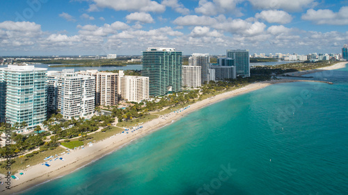 Miami Bal Harbour Beach Aerial  © Monteleone