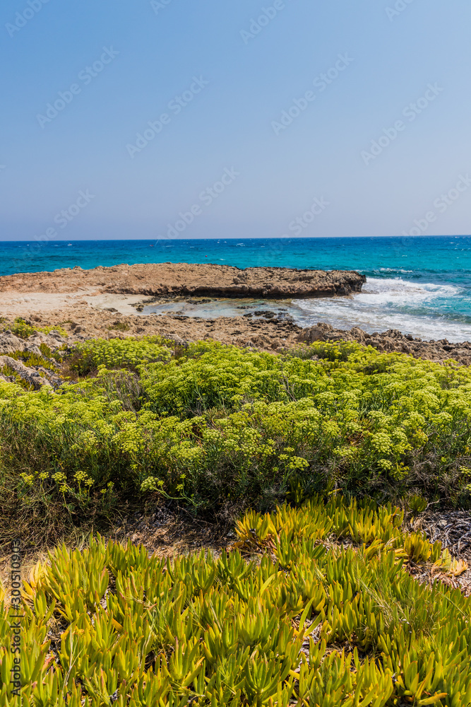 A typical view in Agia Napa in Cyprus