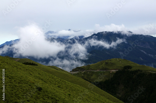 Taiwan’s Hehuan Mountain often has misty and beautiful scenery like a fairyland