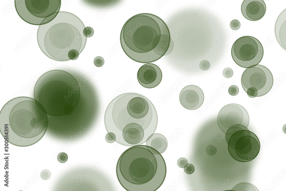 green bokeh isolated on white background green bokeh isolated on white background