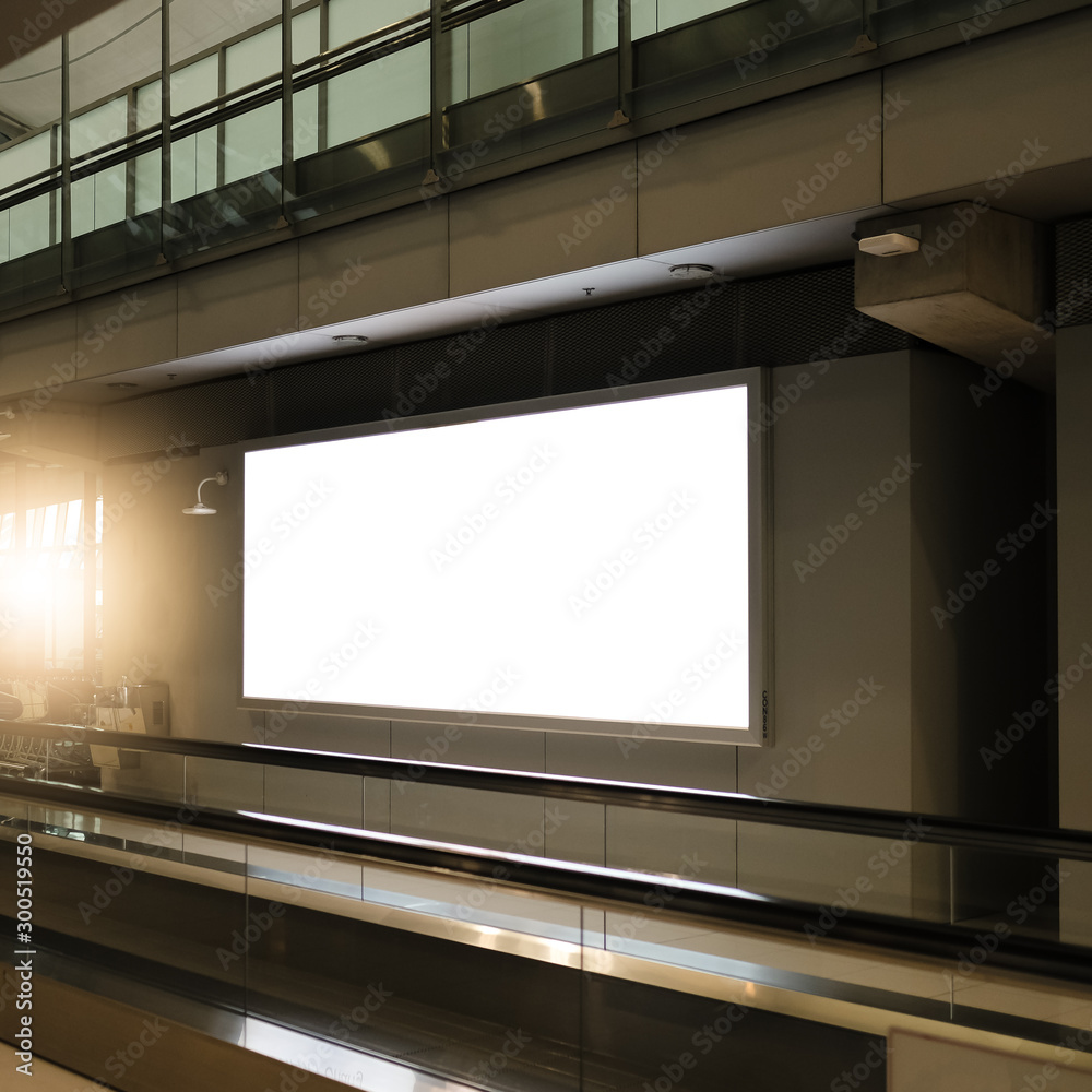 blank advertising billboard at airport,Mock up Poster media template Ads display in Subway station escalator blank advertising billboard at airport,Mock up Poster media template Ads display in Subway station escalator
