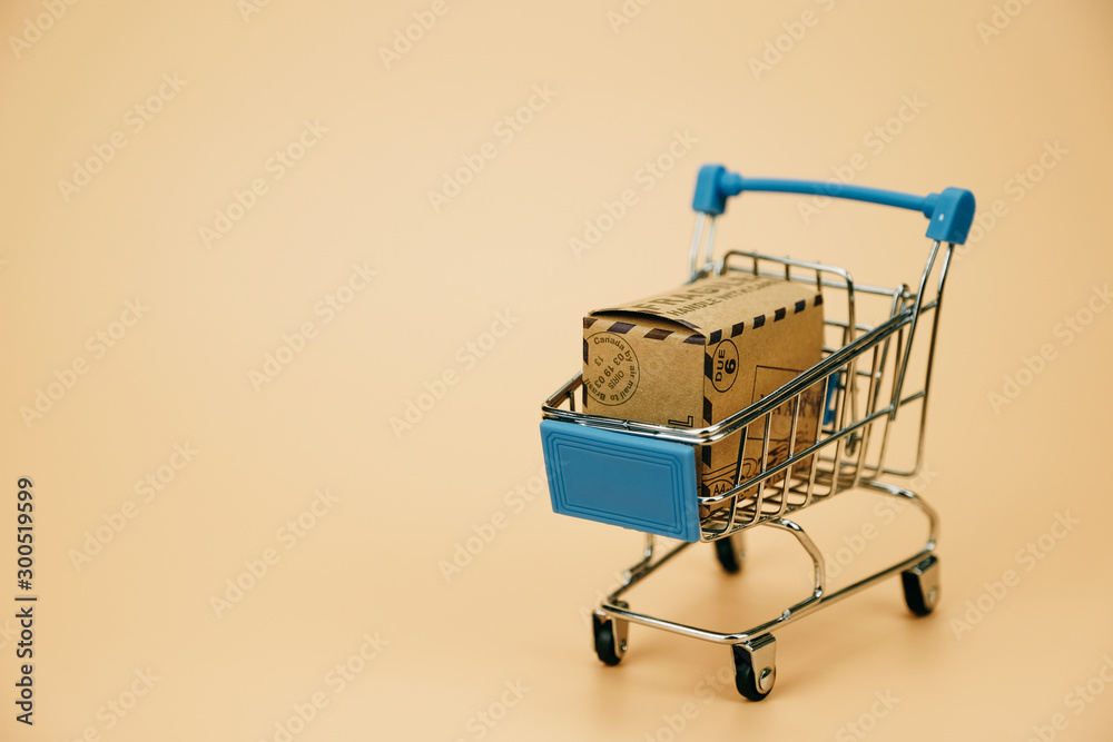 Many paper box money and cradit card in shopping Many paper box money and cradit card in shopping