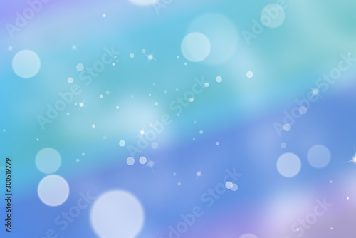 bokeh on sky and white cloud blurred background,color gradient