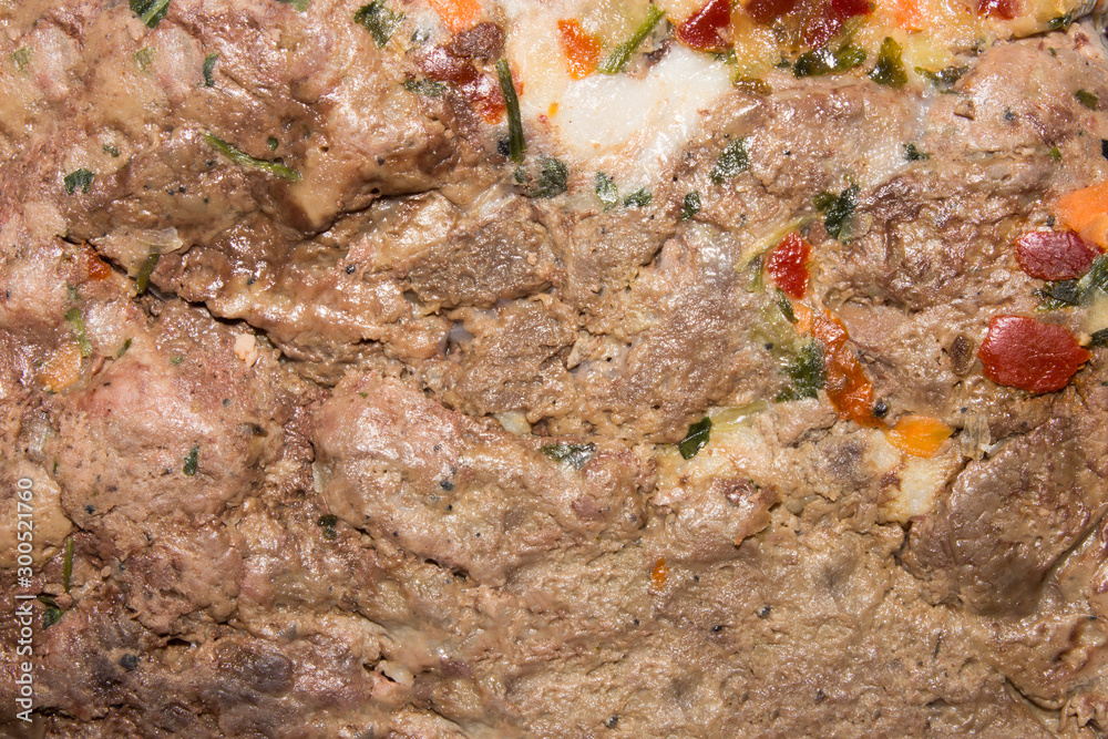 Roll from the liver.Liver roll with seasonings.Background liver with seasonings. Roll from the liver.Liver roll with seasonings.Background liver with seasonings.