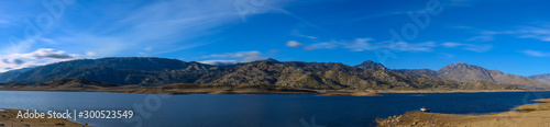 Panoramic view of Isabella Lake