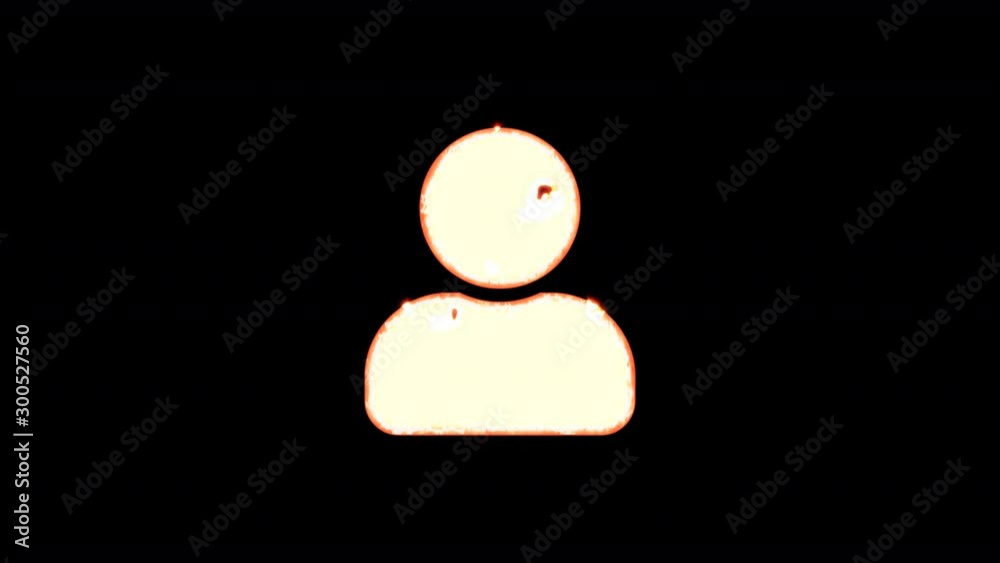 Symbol user burns out of transparency, then burns again. Alpha channel Premultiplied - Matted with color black Symbol user burns out of transparency, then burns again. Alpha channel Premultiplied - Matted with color black