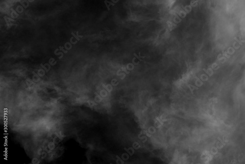 Sky and cloud textured isolated on black background,Abstract white