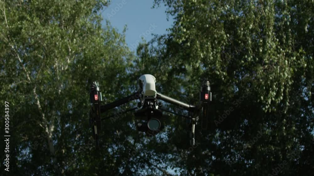 Closeup Drone Flying In Super Slow Motion Outside Closeup Drone Flying In Super Slow Motion Outside