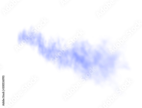 Blue smoke brush. Blue smoke texture