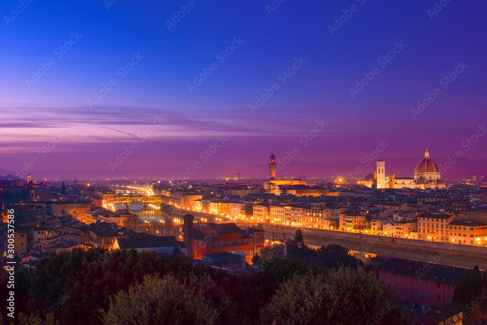 Florence at the Blue Hour
