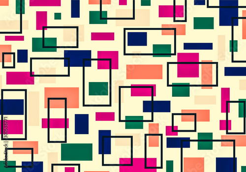 abstract background with squares