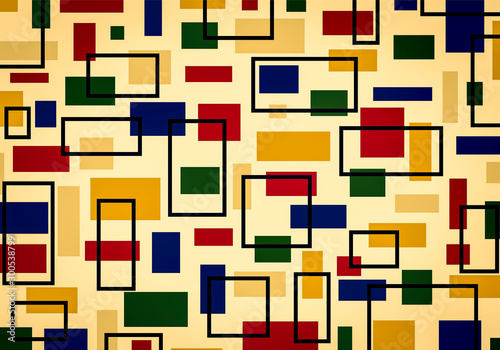 abstract background with squares
