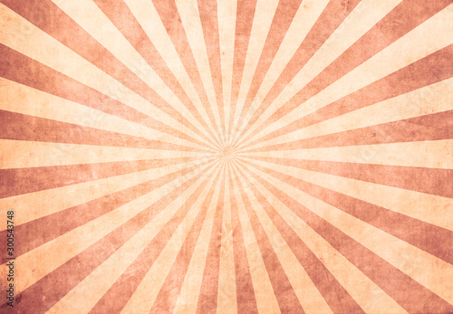 grunge paper background with sun rays