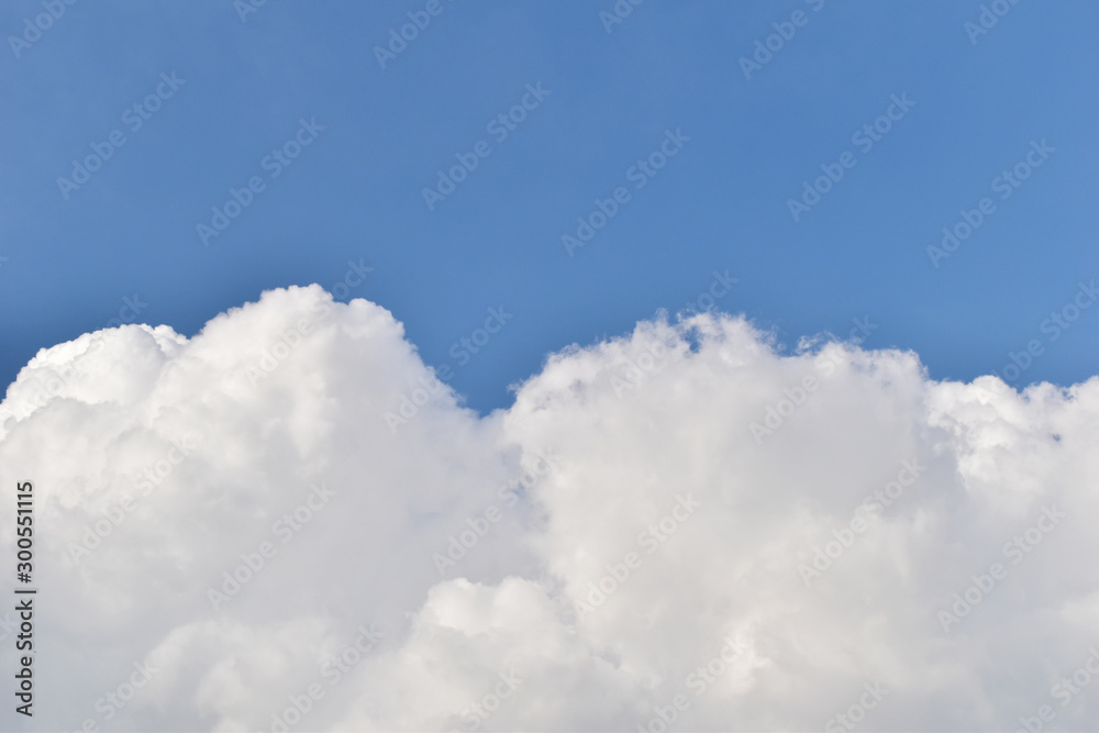Blue sky with clouds nature background Blue sky with clouds nature background