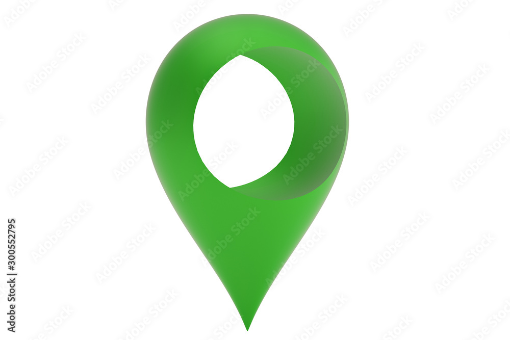 Map Pin Pointers Isolated on white background. 3d illustration Map Pin Pointers Isolated on white background. 3d illustration