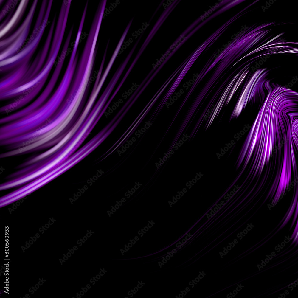 Fototapeta premium Elegant colored background with lines. 3d illustration, 3d rendering.