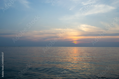 sunset over the sea © Nokweed