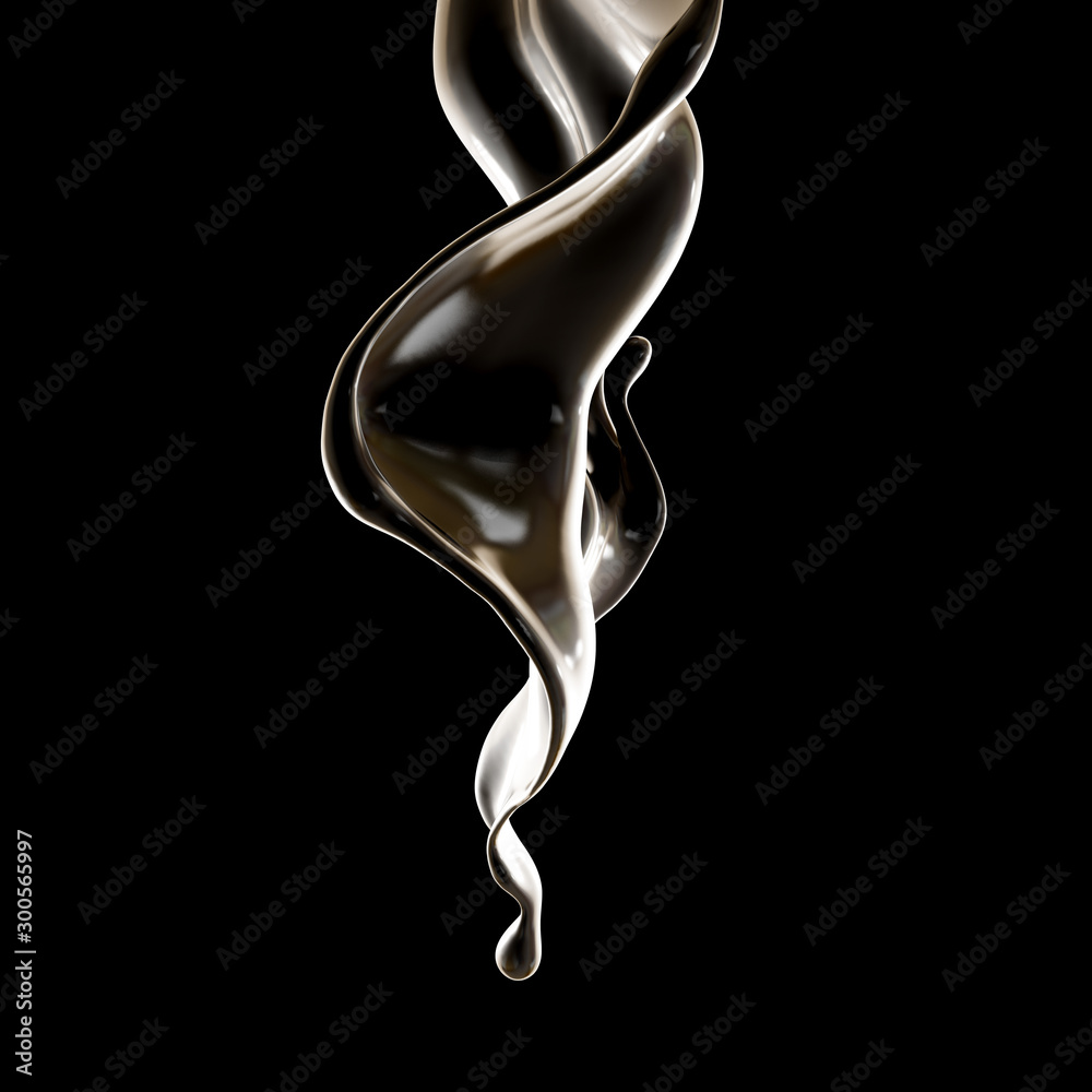 Splash fluid. 3d illustration, 3d rendering. Splash fluid. 3d illustration, 3d rendering.