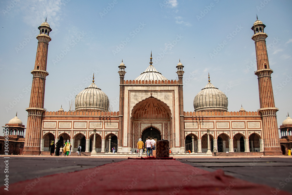 Obraz premium Mosque in Delhi, India