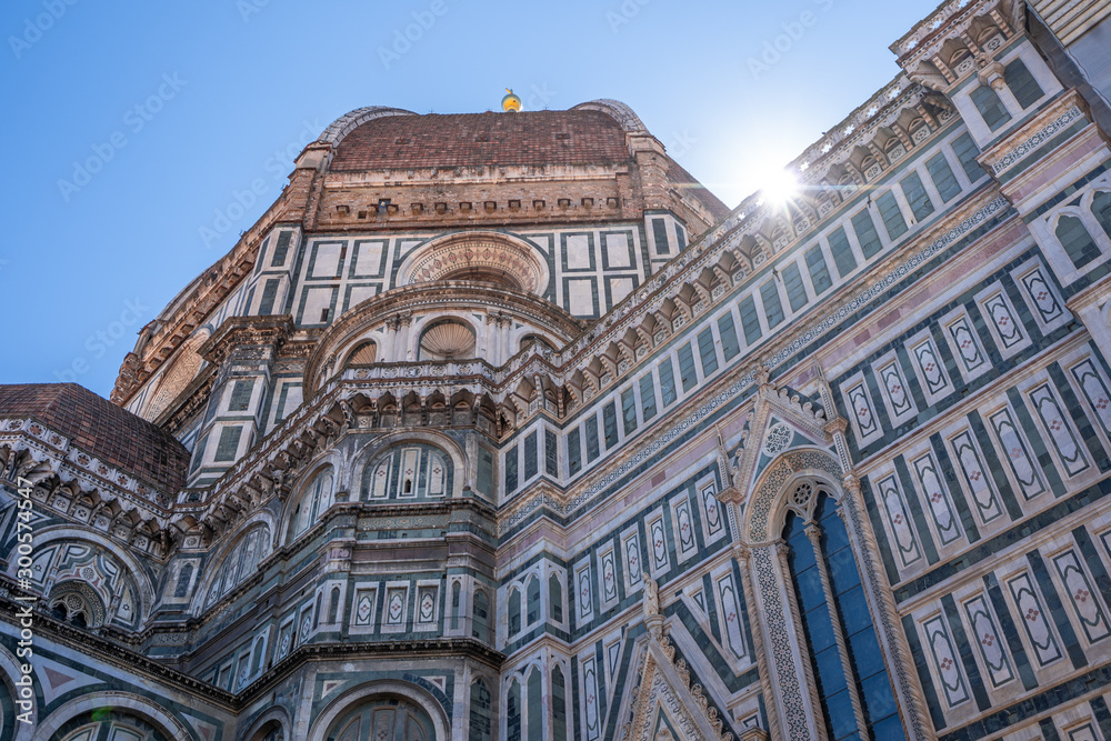 Duomo, - Cathedral Santa Maria del Fiore in Florence, Italy, one of main landmarks in Florence