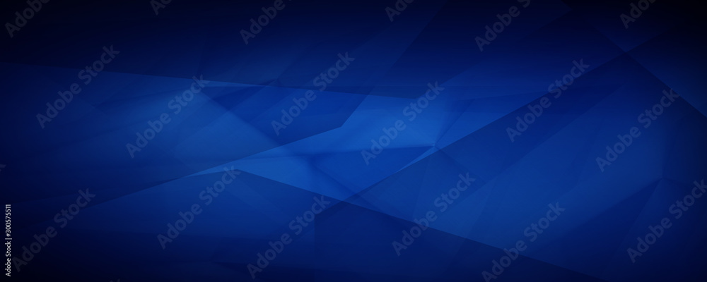 Obraz premium Dark blue background with abstract graphic elements.