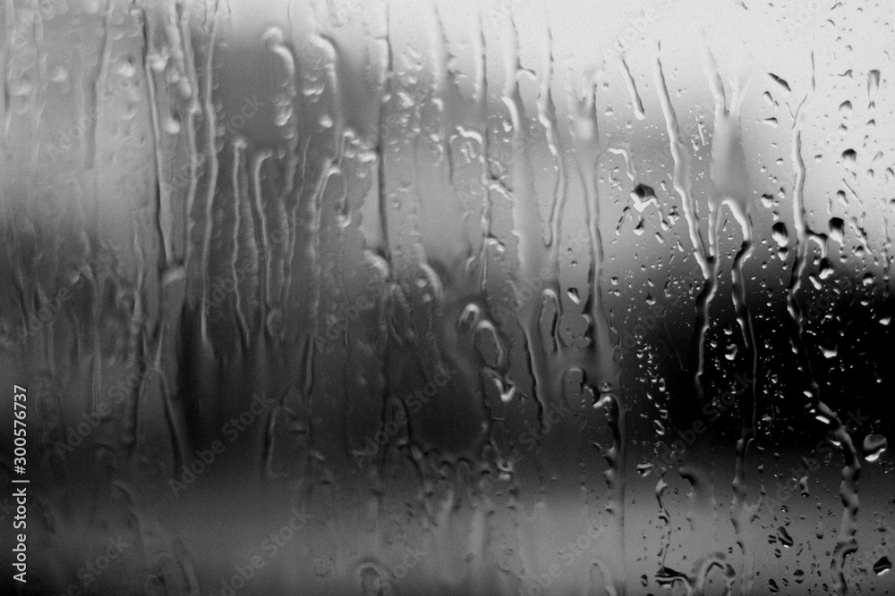 rain drops on window