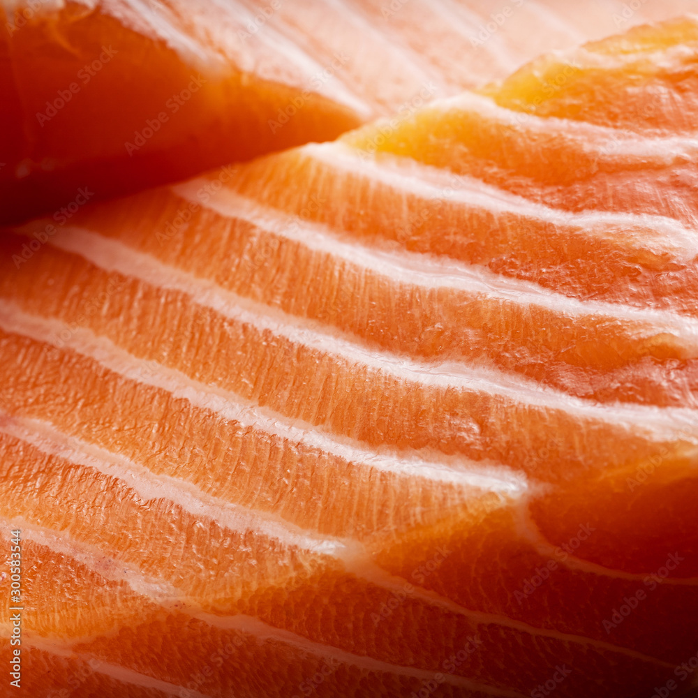 fresh salmon, cut into pieces and ready for cooking. fish cutting fresh salmon, cut into pieces and ready for cooking. fish cutting