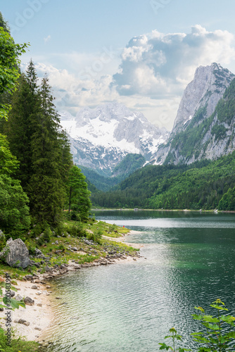 Langbathseen lake and national park in Austria