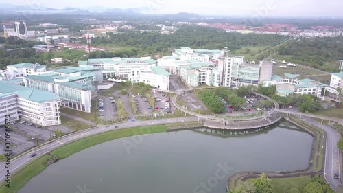 Kuching, Sarawak / Malaysia - October 16 2019: The buildings and scenery of University of Malaysia Sarawak (Unimas) Kuching, Sarawak of the Borneo island photo