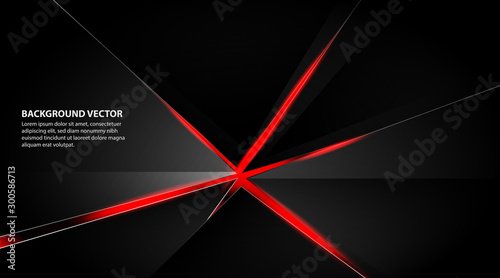 abstract metallic red black frame design layout concept innovation technology background