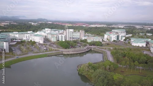 Kuching, Sarawak / Malaysia - October 16 2019: The buildings and scenery of University of Malaysia Sarawak (Unimas) Kuching, Sarawak of the Borneo island photo