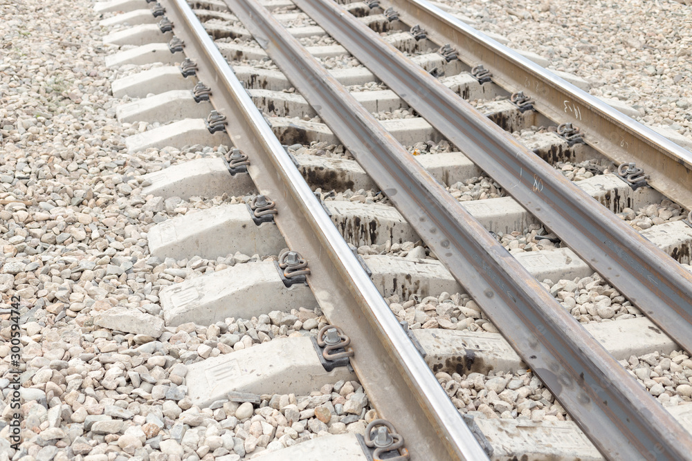 The length of the railway The length of the railway