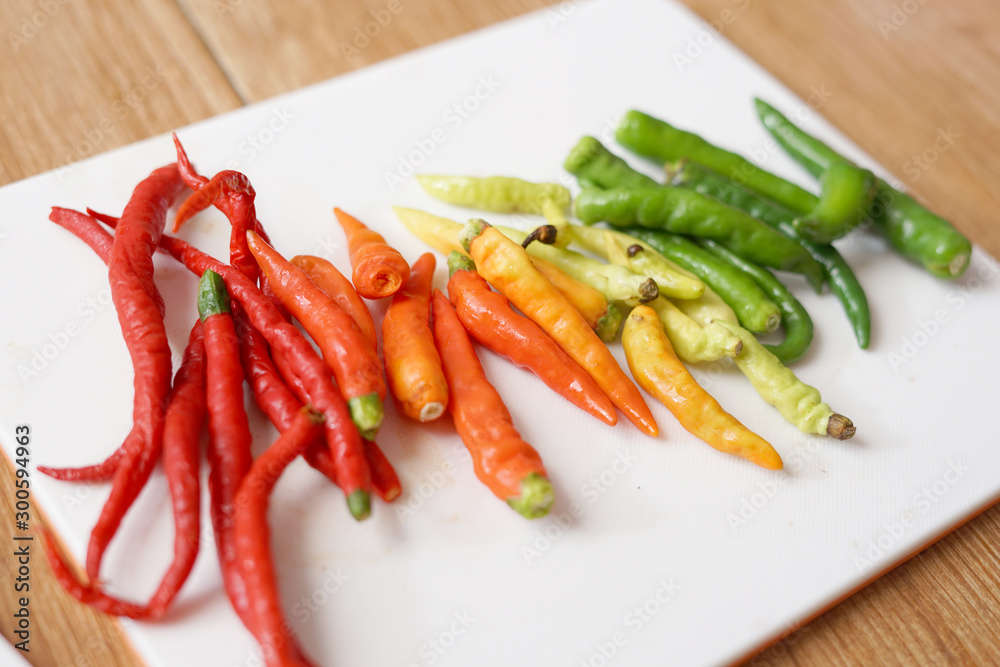 Colorful chili Colorful chili
