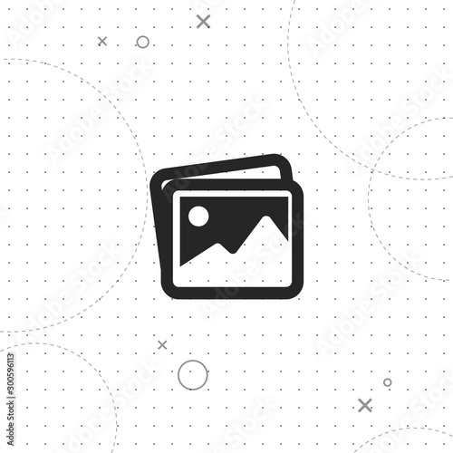 Pictures, images, vector best flat icon on texture background , EPS 10