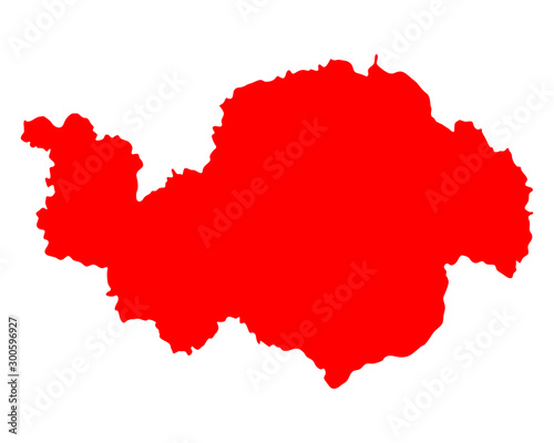 Karte von Niederbayern