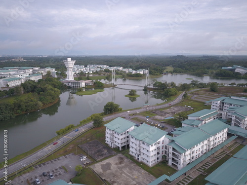 Kuching, Sarawak / Malaysia - October 16 2019: The buildings and scenery of University of Malaysia Sarawak (Unimas) Kuching, Sarawak of the Borneo island photo