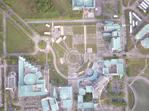 Kuching, Sarawak / Malaysia - October 16 2019: The buildings and scenery of University of Malaysia Sarawak (Unimas) Kuching, Sarawak of the Borneo island photo