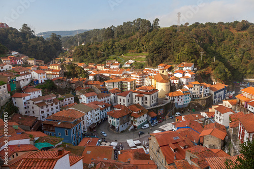 Wallpaper Mural Vista aérea de Cudillero Torontodigital.ca