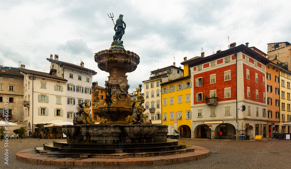 Fountain of Neptune in Trento