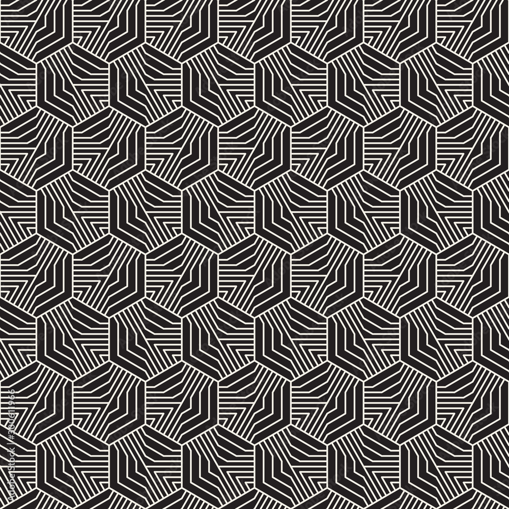 Vector seamless pattern. Modern stylish texture. Repeating geometric tiles from thin lines. Contemporary graphic design. Vector seamless pattern. Modern stylish texture. Repeating geometric tiles from thin lines. Contemporary graphic design.
