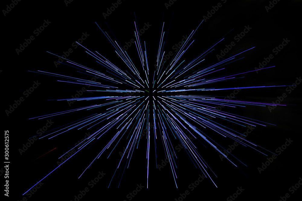 Obraz premium Abstract image of concert lighting, Led spotlight stage background