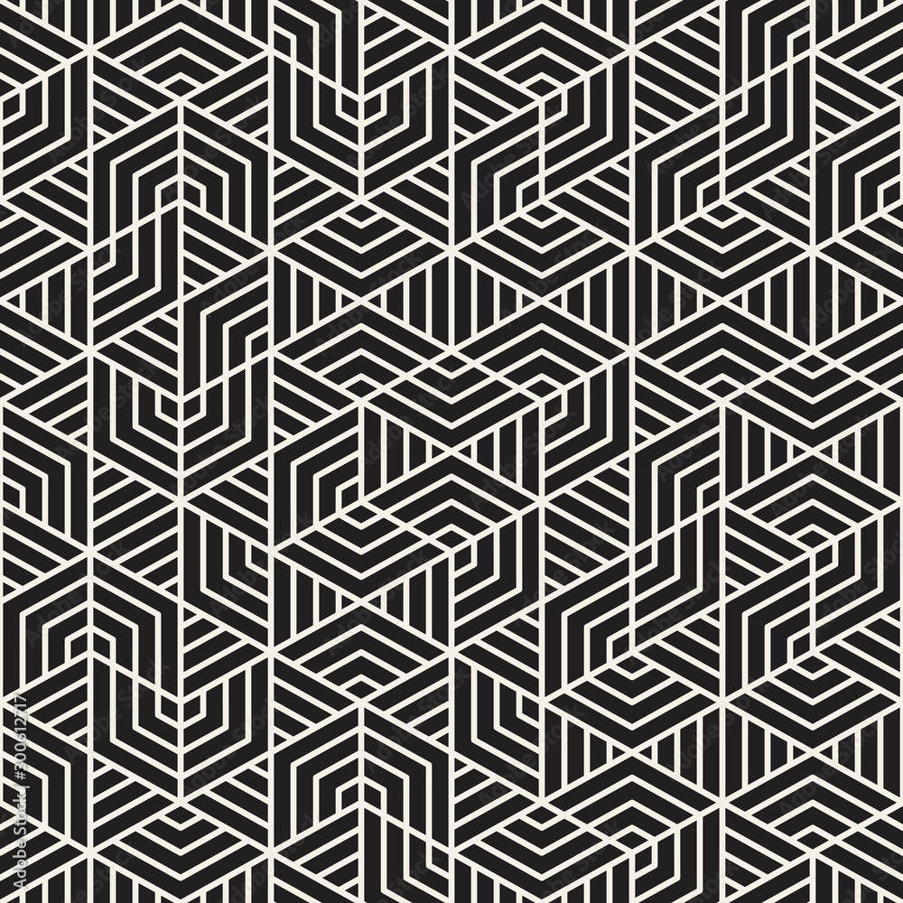 Vector seamless geometric pattern. Irregular abstract grid. Composition from randomly disposed stripes. Vector seamless geometric pattern. Irregular abstract grid. Composition from randomly disposed stripes.