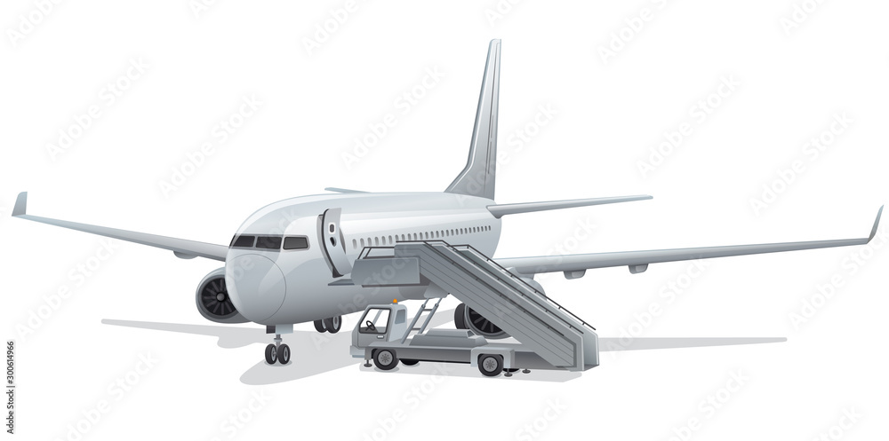 jet passenger airplane