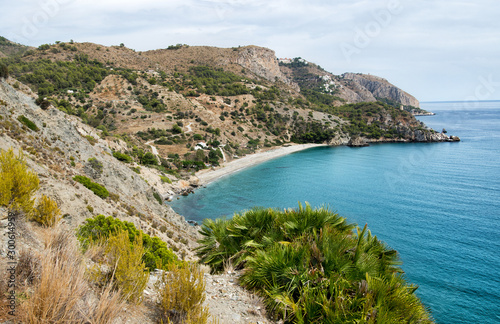 Natural beach in Andalucía. Spain. Europe.