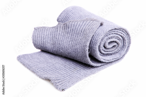 Gray scarf