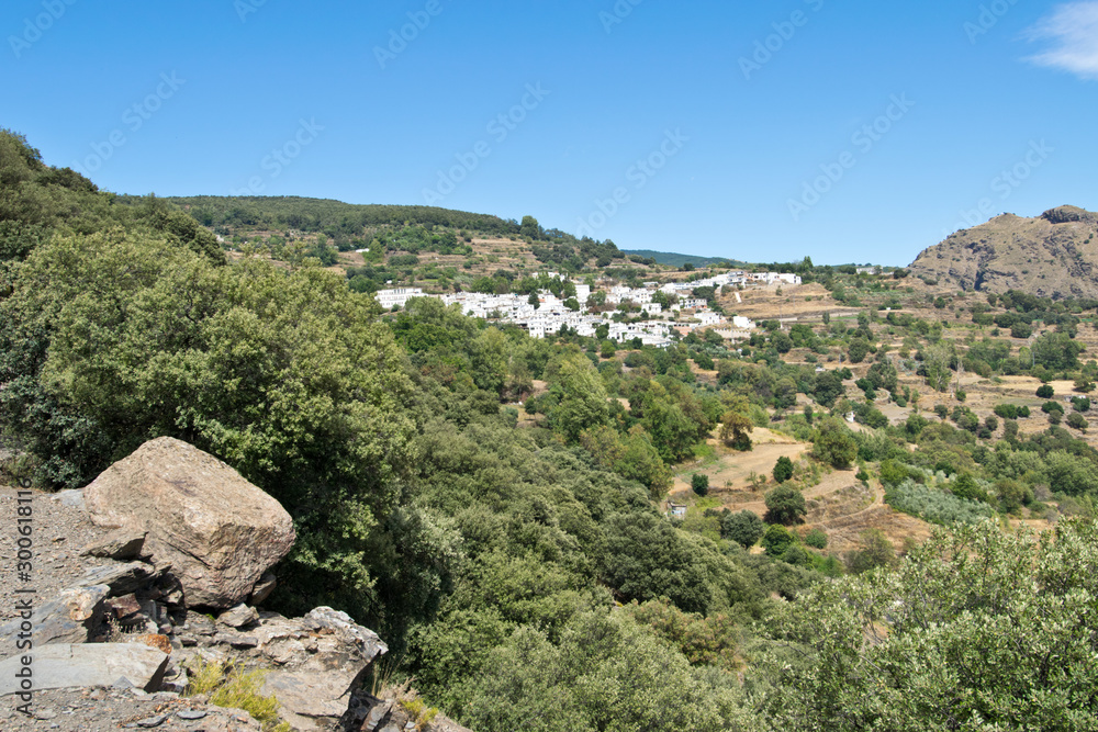 Obraz premium Hiking to Busquístar. Andalucia. Spain,
